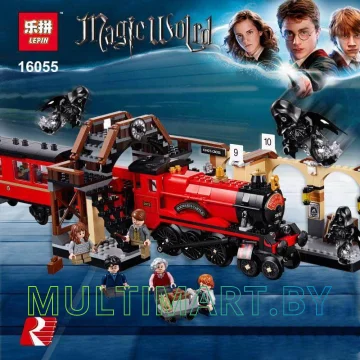Конструктор Lepin 16055 Новый Хогвартс-Экспресс (897 деталей) картинка 4